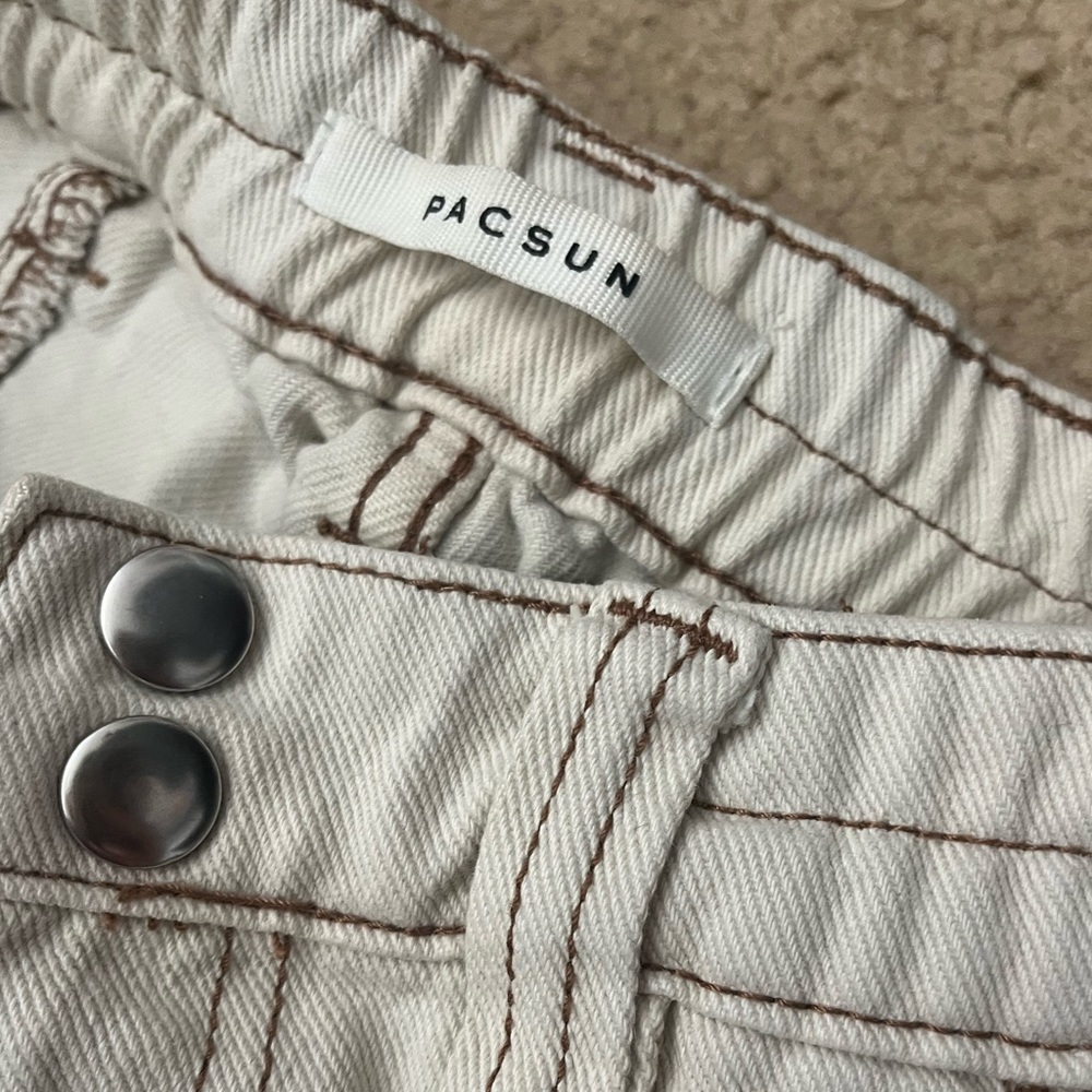 Pacsun cream cargos